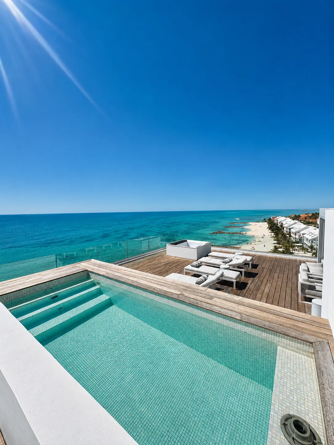 Rooftop Pool System, urban project