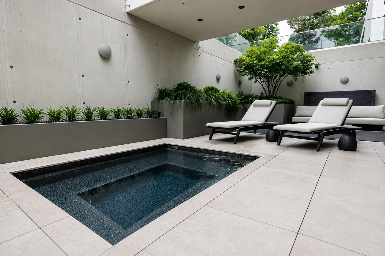 Luxury Spa Pool, spa project